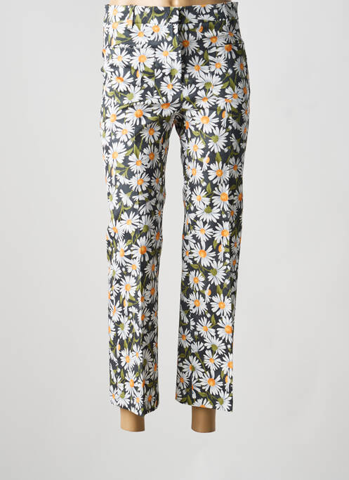 Pantalon 7/8 fermeture zippée sous rabat avec crochet noir WEEKEND MAXMARA femme