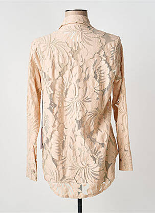 Chemisier coupe cintrée manches longues rose BRAND UNIQUE femme
