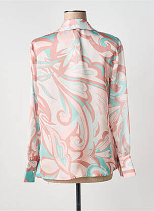 Chemisier coupe cintrée manches longues rose GAUDI femme