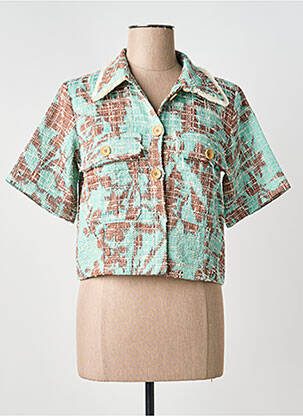 Veste casual vert BRAND UNIQUE femme