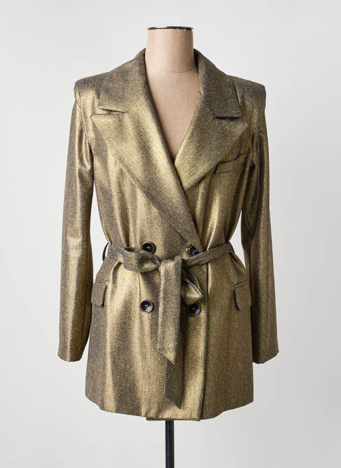 Blazer poches jaune BRAND UNIQUE femme