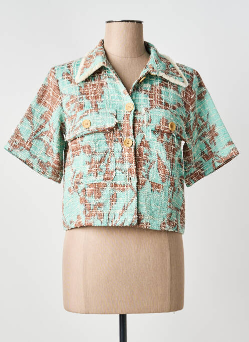 Veste casual vert BRAND UNIQUE femme