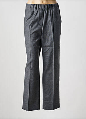 Pantalon droit taille élastique gris MAX MARA femme