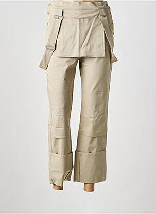 Pantalon 7/8 poches beige MAX MARA femme
