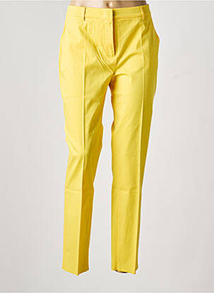 Pantalon slim poches jaune MAX MARA femme