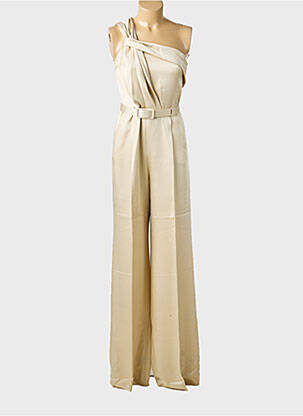 Combi-pantalon fines bretelles fines bretelles beige MAX MARA femme