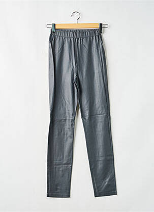 Pantalon droit taille élastique gris MAX MARA femme