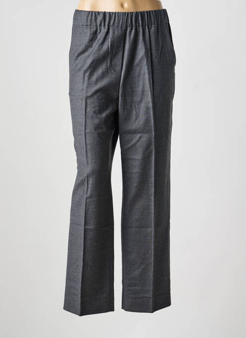 Pantalon droit taille élastique gris MAX MARA femme
