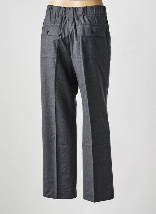 Pantalon droit taille élastique gris MAX MARA femme