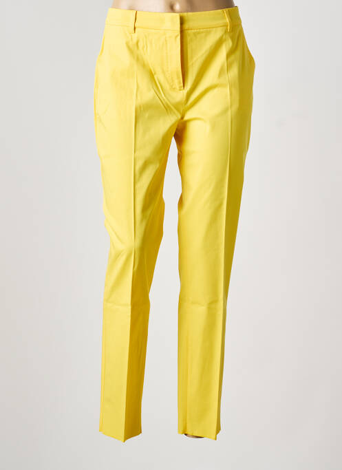 Pantalon slim poches jaune MAX MARA femme