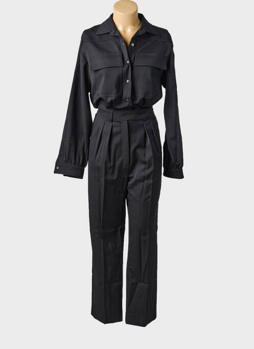 Combi-pantalon poches manches longues noir MAX MARA femme