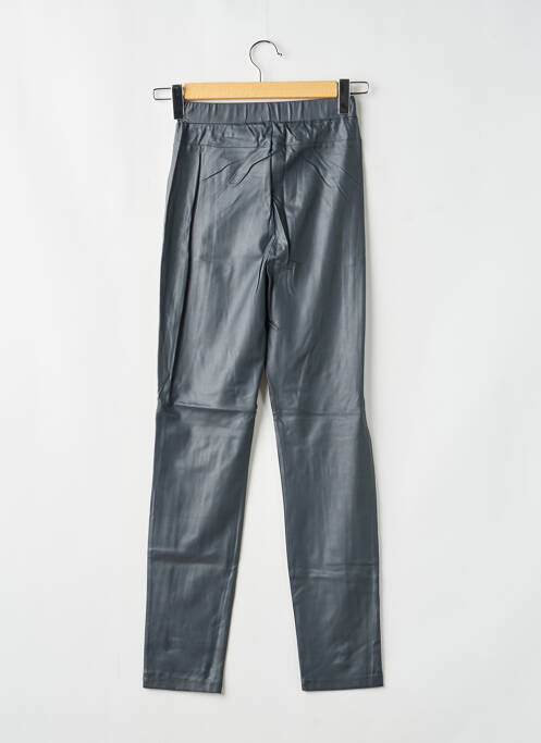 Pantalon droit taille élastique gris MAX MARA femme