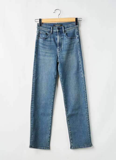 Jeans coupe droite poches bleu REPEAT femme