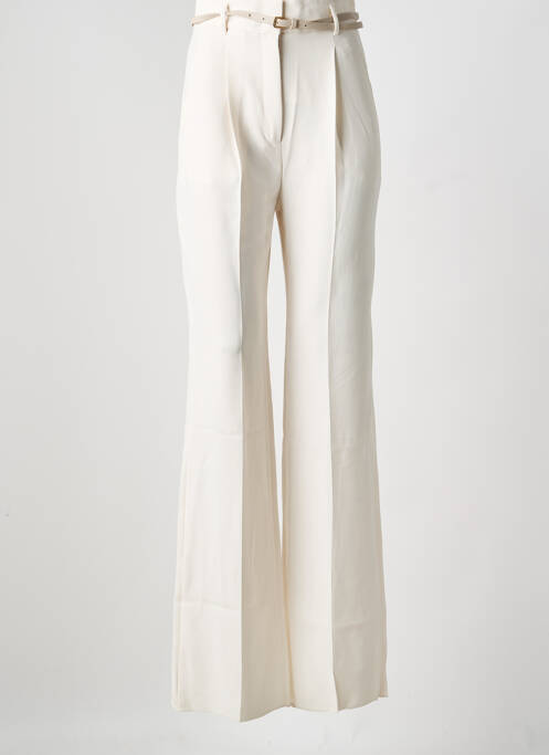 Pantalon droit blanc MAX MARA femme