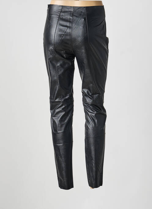 Pantalon slim noir PIER ANTONIO GASPARI femme