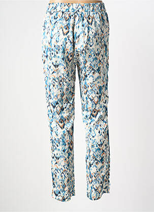 Pantalon slim taille élastique taille normale bleu MOLLY BRACKEN femme
