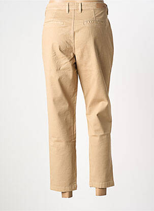 Pantalon chino tissage popeline taille normale beige LEE COOPER femme