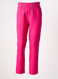Pantalon chino poches taille haute violet STREET ONE femme