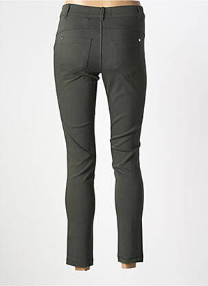 Pantalon slim skinny taille normale vert STREET ONE femme