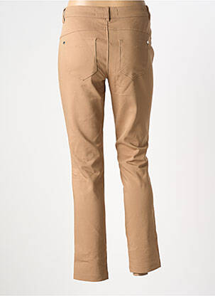 Pantalon slim stretch taille normale beige STREET ONE femme