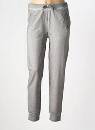 Jogging stretch taille normale gris DEELUXE femme