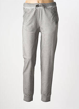 Jogging stretch taille normale gris DEELUXE femme
