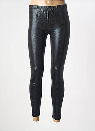 Legging effet matière satinée taille normale noir MOLLY BRACKEN femme