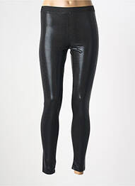Legging effet matière satinée taille normale noir MOLLY BRACKEN femme