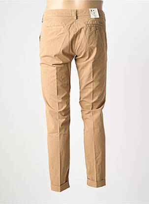 Pantalon chino fermeture zippée sous rabat avec crochet taille normale beige LEE homme