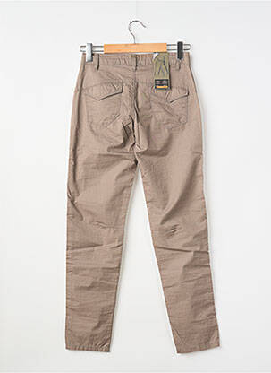 Pantalon slim tissage popeline taille normale gris STREET ONE femme