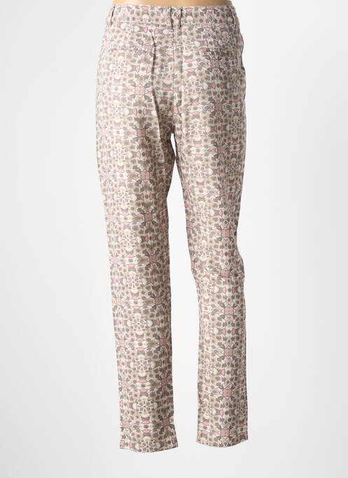 Pantalon chino tissage popeline taille normale gris STREET ONE femme