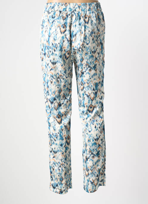 Pantalon slim taille élastique taille normale bleu MOLLY BRACKEN femme