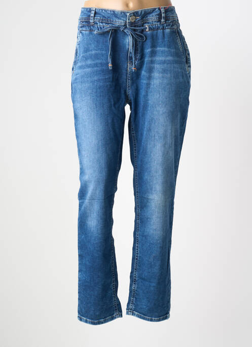 Jeans coupe slim tissage brut taille normale bleu STREET ONE femme