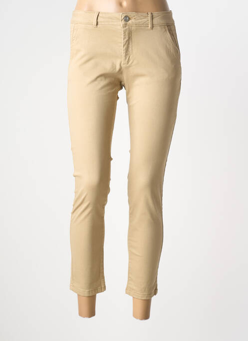 Pantalon 7/8 beige ATELIER BOHÈME femme