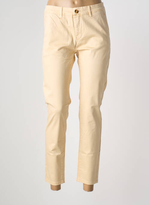 Pantalon chino beige CHATTAWAK femme