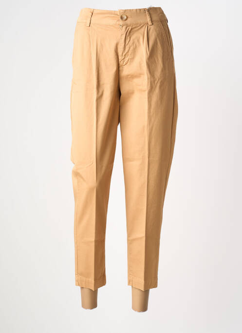 Pantalon chino marron KANOPE femme