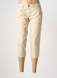 Pantacourt taille basse taille basse beige STREET ONE femme