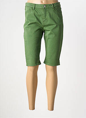 Bermuda taille normale taille normale vert KANOPE femme