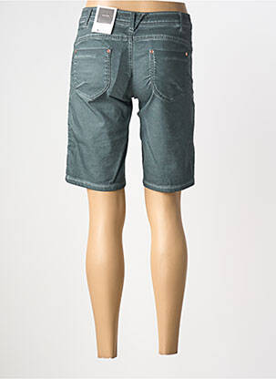Bermuda slim taille basse vert STREET ONE femme