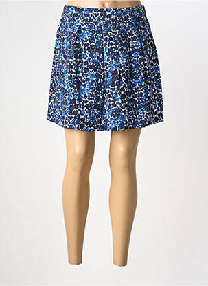 Jupe short poches bleu MOLLY BRACKEN femme