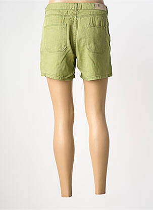 Short fermeture zippée sous rabat boutonné taille normale vert ATELIER BÔ..M femme