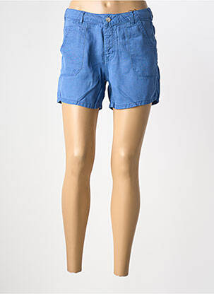 Short fermeture zippée sous rabat boutonné taille normale bleu ATELIER BÔ..M femme