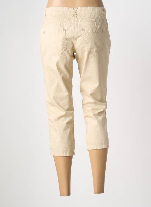 Pantacourt taille basse taille basse beige STREET ONE femme