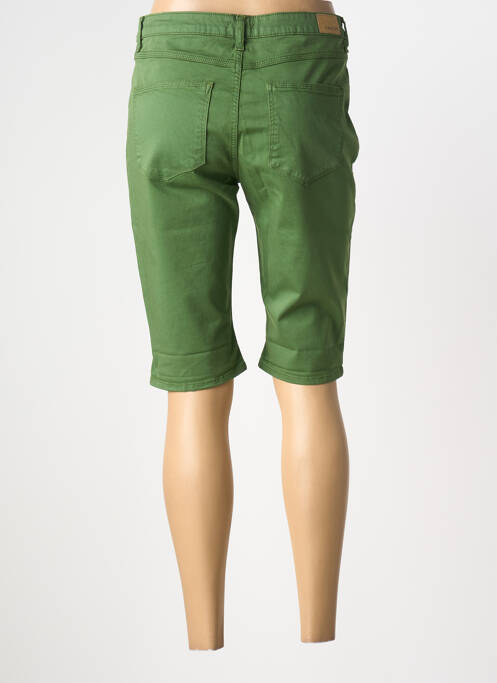 Bermuda slim taille normale vert KANOPE femme