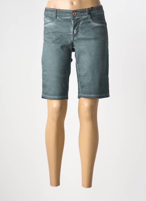Bermuda taille basse taille basse vert STREET ONE femme