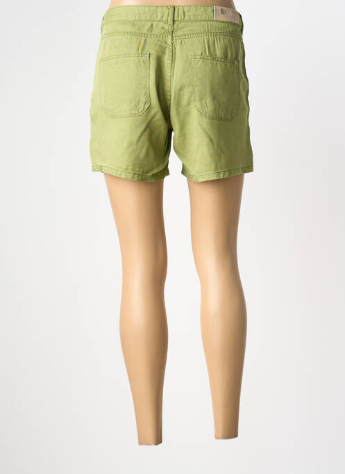 Short fermeture zippée sous rabat boutonné taille normale vert ATELIER BÔ..M femme
