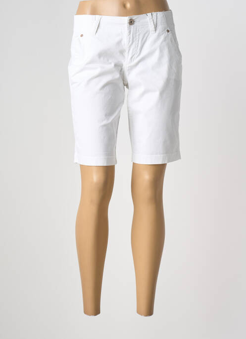 Bermuda blanc STREET ONE femme