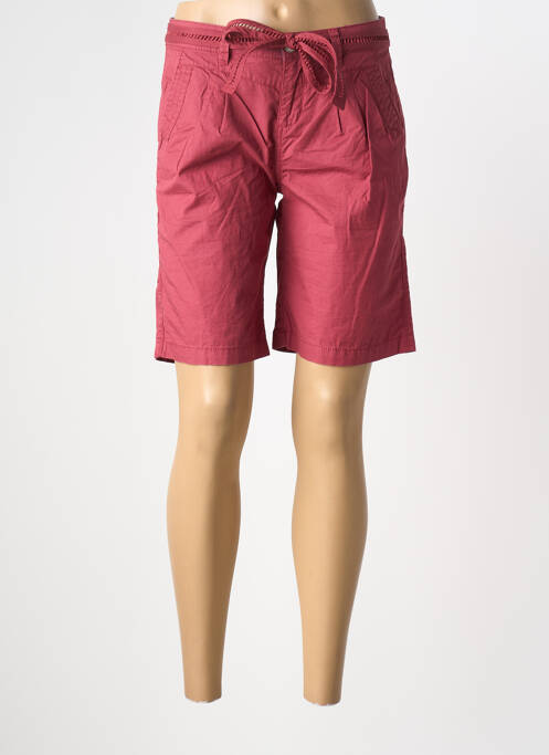 Bermuda rouge STREET ONE femme