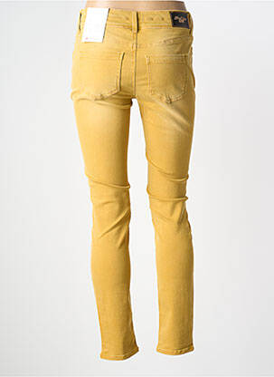 Jeans coupe slim stretch taille normale jaune STREET ONE femme