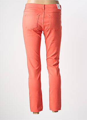 Jeans coupe slim stretch taille normale orange KANOPE homme